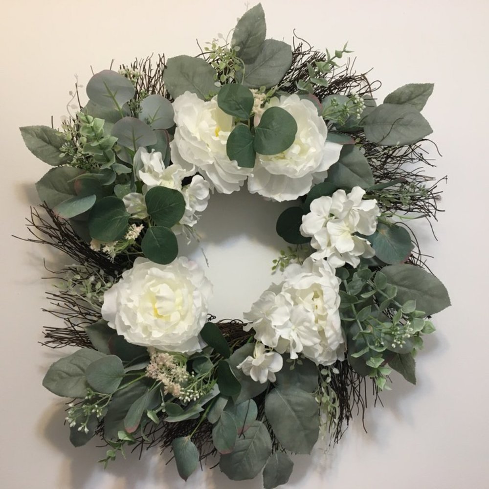Floral Wreath from Michaels NEW